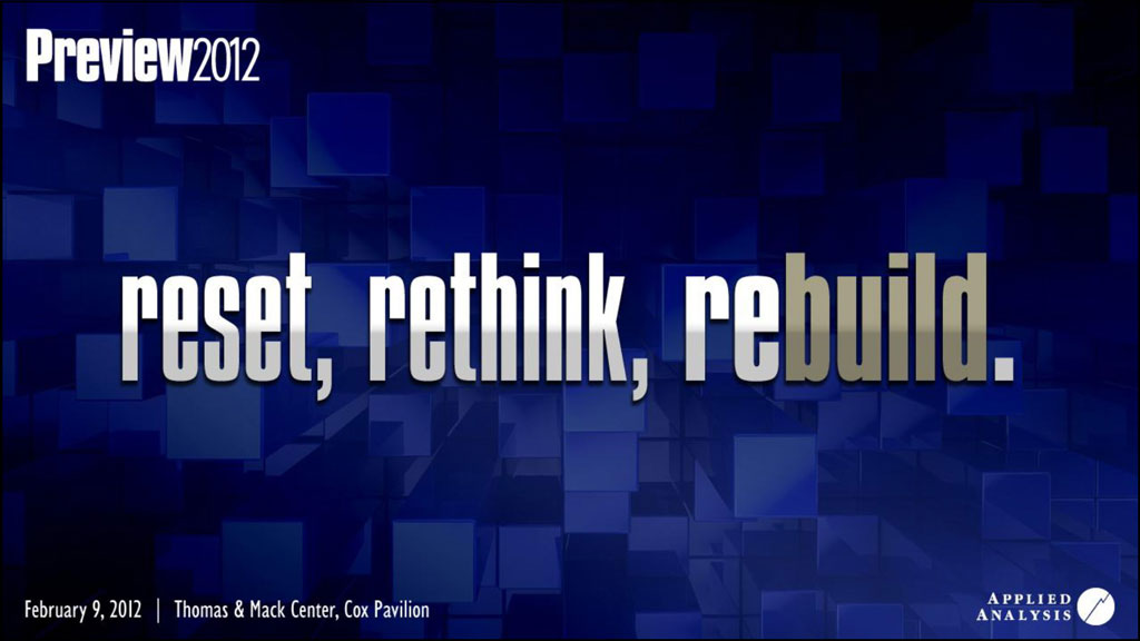 Cover, Reset, Rethink, Rebuild.